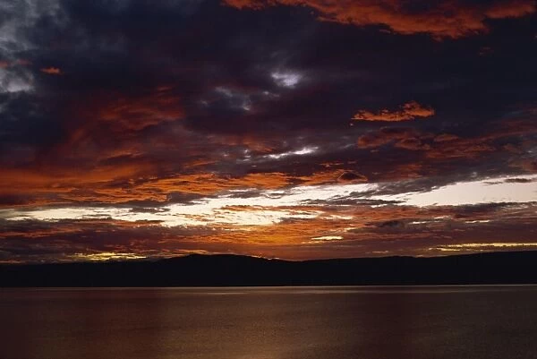 Sunset over Lake Baringo