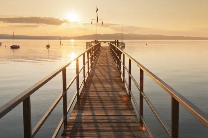 Framed Print : Sunset at Lake Constance, near Konstanz, Baden-Wurttemberg, Germany, Europe Framed Print : Sunset at Lake Constance, near Konstanz, Baden-Wurttemberg, Germany, Europe
