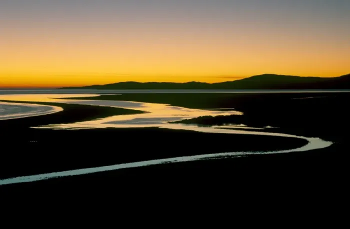 Framed Print : Sunset over Luskentyre Bay Framed Print : Sunset over Luskentyre Bay