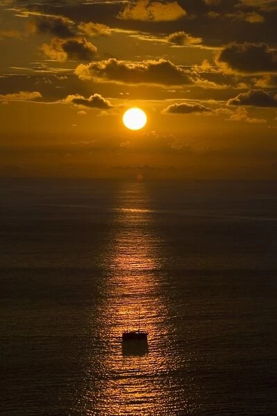 sunset in the Manuel Antonio Area, Pacific Coast, Costa Rica