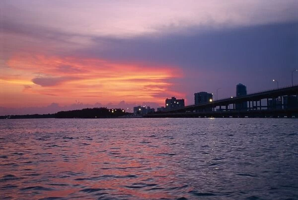 Sunset, near Miami