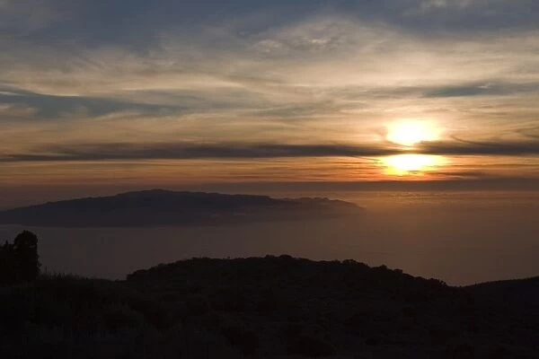 Sunset from Parque Nacional de Las Canadas del Teide (Teide National Park)
