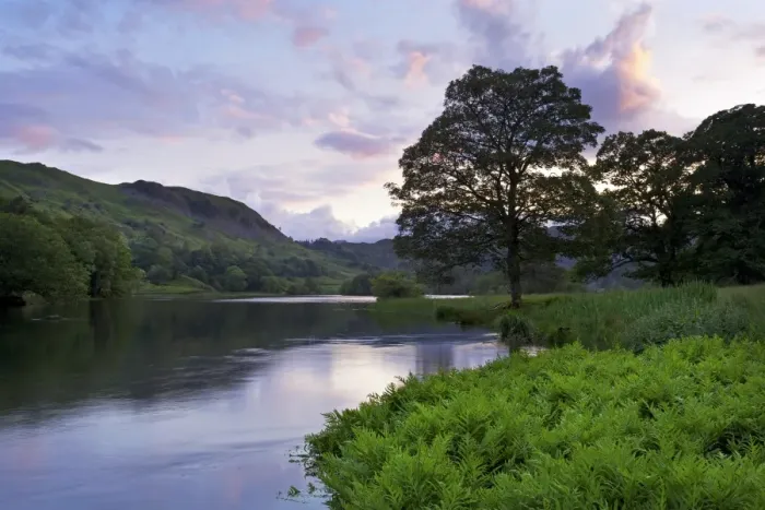 Framed Print : Sunset, Rydal Water, Lake District National Park, Cumbria, England, United Kingdom, Europe Framed Print : Sunset, Rydal Water, Lake District National Park, Cumbria, England, United Kingdom, Europe