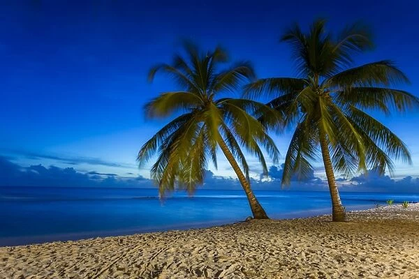 Sunset at Savannah Beach, Christ Church, Barbados, West Indies, Caribbean, Central