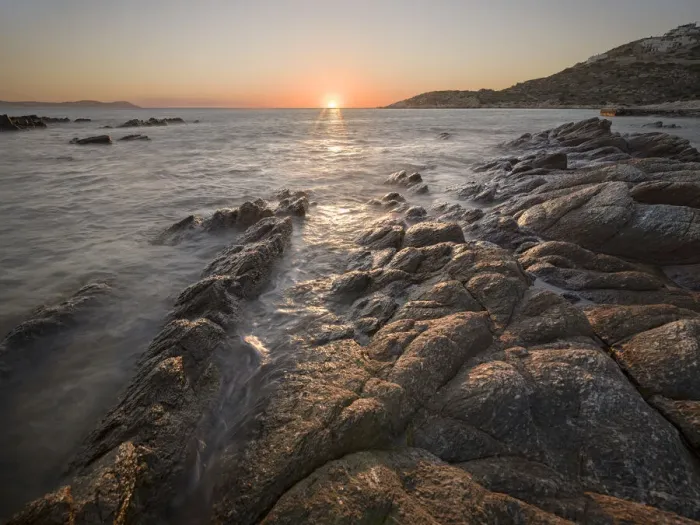 Framed Print : Sunset on the sea and rocks, Antiparos Island, Cyclades, Greek Islands, Greece, Europe Framed Print : Sunset on the sea and rocks, Antiparos Island, Cyclades, Greek Islands, Greece, Europe