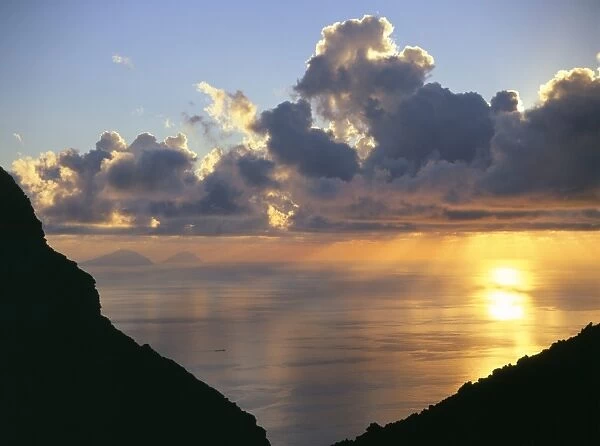Sunset, Stromboli Island
