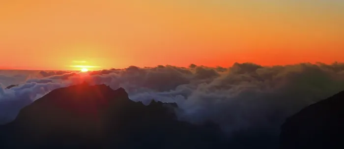 Framed Print : Sunset from summit of Pico do Areeiro, Madeira Framed Print : Sunset from summit of Pico do Areeiro, Madeira