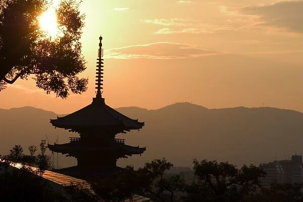 Sunset, Yasaka no to pagoda