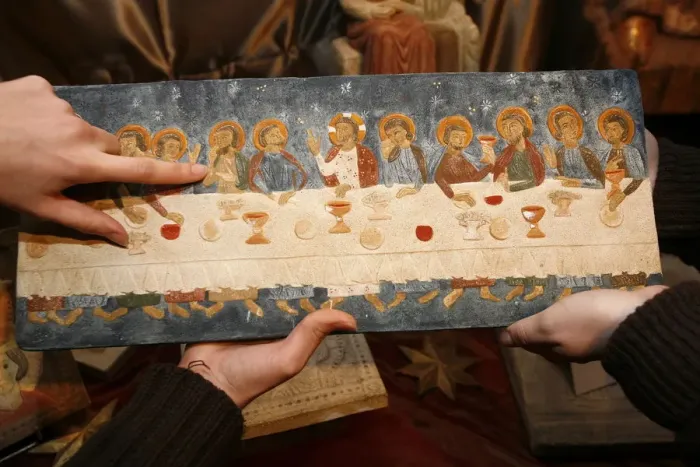 Framed Print : The Last Supper, Paris, Ile de France, France, Europe