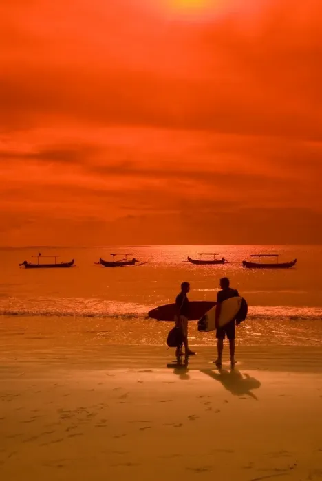 Framed Print : Two surfers late in the day, Kuta Beach, Bali, Indonesia, Southeast Asia, Asia Framed Print : Two surfers late in the day, Kuta Beach, Bali, Indonesia, Southeast Asia, Asia