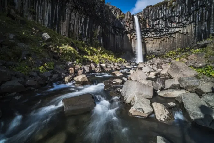 Framed Print : Svartifoss (Black Waterfall) and the Basalt Columns, Skaftafell, Vatnajokull National Park Framed Print : Svartifoss (Black Waterfall) and the Basalt Columns, Skaftafell, Vatnajokull National Park