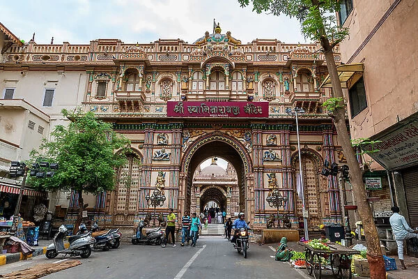 Swaminarayan Pakodi Centre, UNESCO World Heritage Site, Ahmedabad, Gujarat, India, Asia