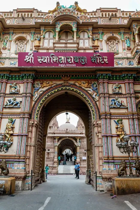 Framed Print : Swaminarayan Pakodi Centre, UNESCO World Heritage Site, Ahmedabad, Gujarat, India, Asia