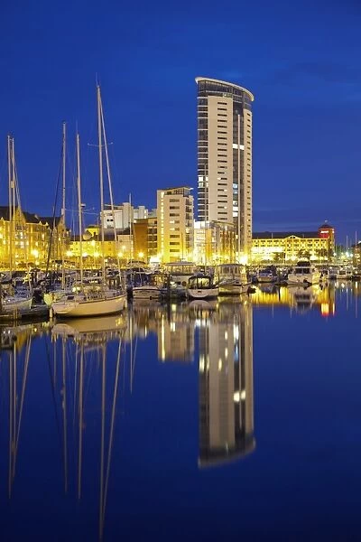 Swansea Marina, Swansea, West Glamorgan, South Wales, Wales, United Kingdom, Europe