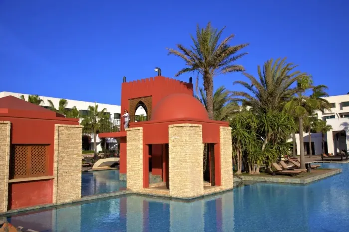 Framed Print : Swimming pool at hotel, Agadir, Morocco, North Africa, Africa Framed Print : Swimming pool at hotel, Agadir, Morocco, North Africa, Africa