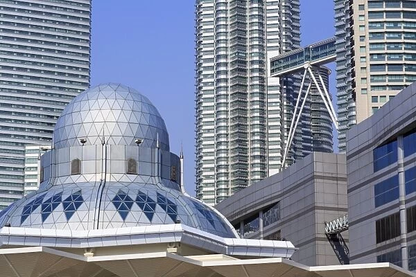Syakirin Mosque, Kuala Lumpur, Malaysia, Southeast Asia, Asia