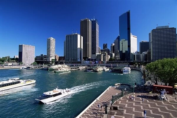Sydney Cove and Circular Quay, Sydney, New South Wales, Australia, Pacific