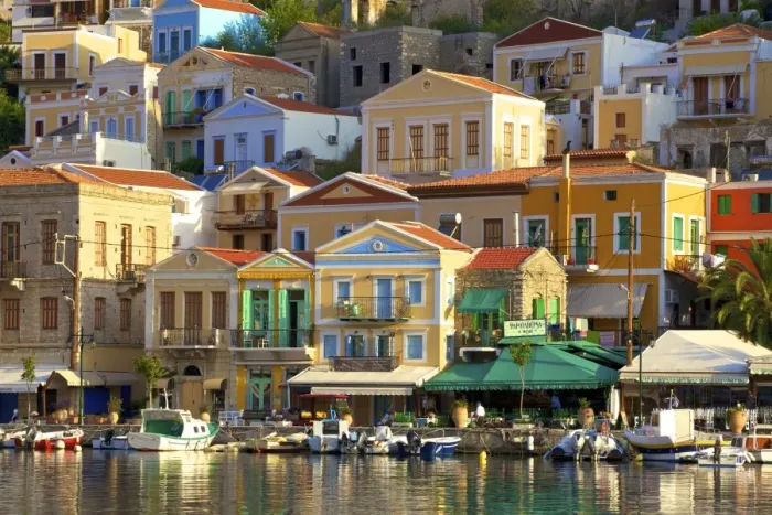 Framed Print : Symi Harbour, Symi, Dodecanese, Greek Islands, Greece, Europe Framed Print : Symi Harbour, Symi, Dodecanese, Greek Islands, Greece, Europe