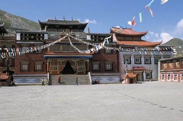 Ta Gong Tibetan monastery, Sichuan Province, China, Asia