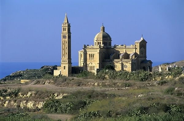 Ta Pinu Church, Gharb, Gozo, Malta, Mediterranean, Europe