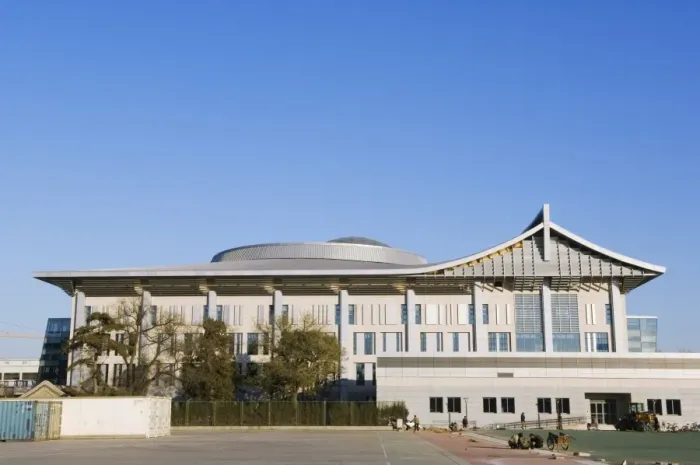 Framed Print : Table tennis stadium, 2008 Beijing Olympic venue, in Beijing University Framed Print : Table tennis stadium, 2008 Beijing Olympic venue, in Beijing University
