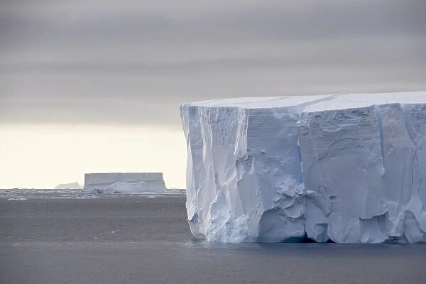 Tabular Iceberg, Antarctic Peninsula, Antarctica, Polar Regions