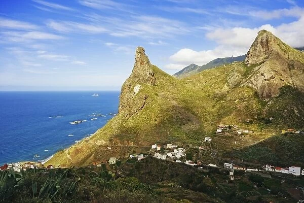 Taganana village, Anaga Mountains, Tenerife, Canary Islands, Spain, Atlantic, Europe