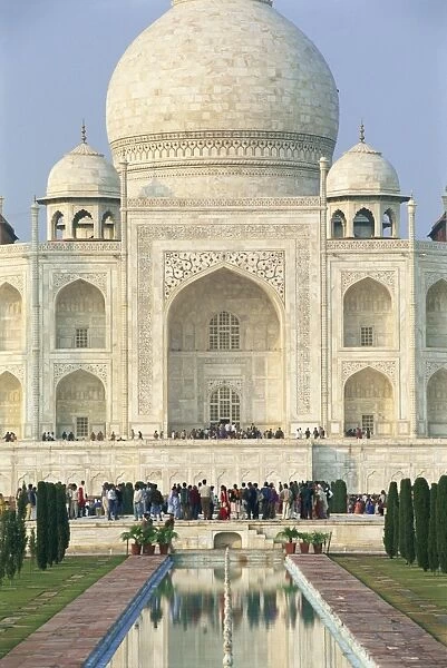 Taj Mahal, UNESCO World Heritage Site, Agra, Uttar Pradesh state, India, Asia