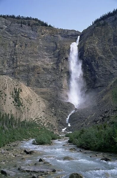Takakkaw Falls, 254m high, Yoho National Park, UNESCO World Heritage Site