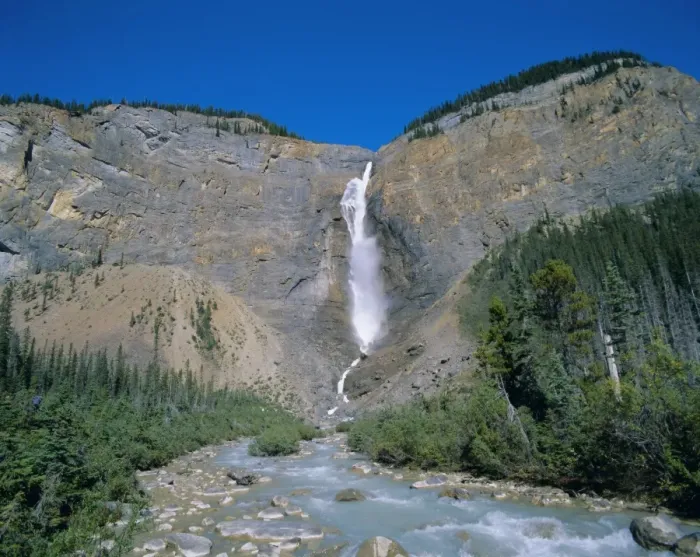Framed Print : Takkakaw Falls, Yoho National Park, UNESCO World Heritage Site, Rocky Mountains Framed Print : Takkakaw Falls, Yoho National Park, UNESCO World Heritage Site, Rocky Mountains