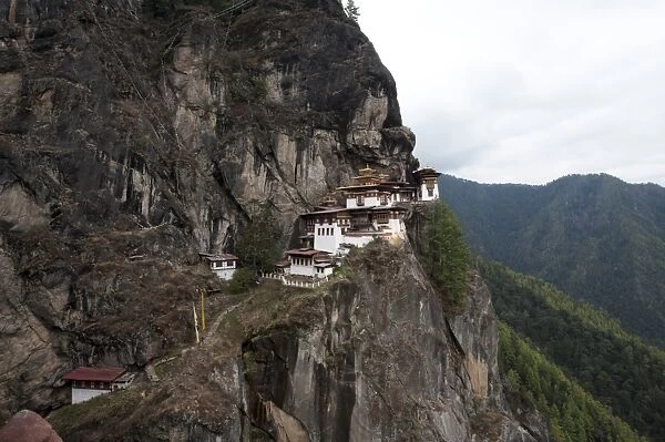 Taktsang Palphug Monastery (Tigers Nest monastery), a prominent sacred Buddhist