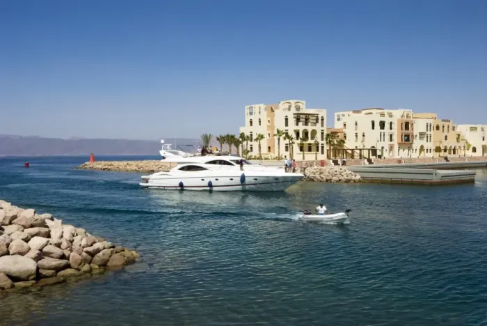 Framed Print : Tala Bay Tourist Complex, Aqaba, Jordan, Middle East Framed Print : Tala Bay Tourist Complex, Aqaba, Jordan, Middle East
