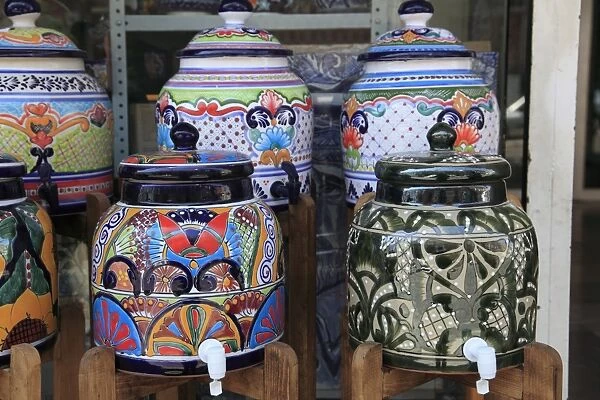 Talavera pottery, Puebla, Historic Center, Puebla State, Mexico, North America