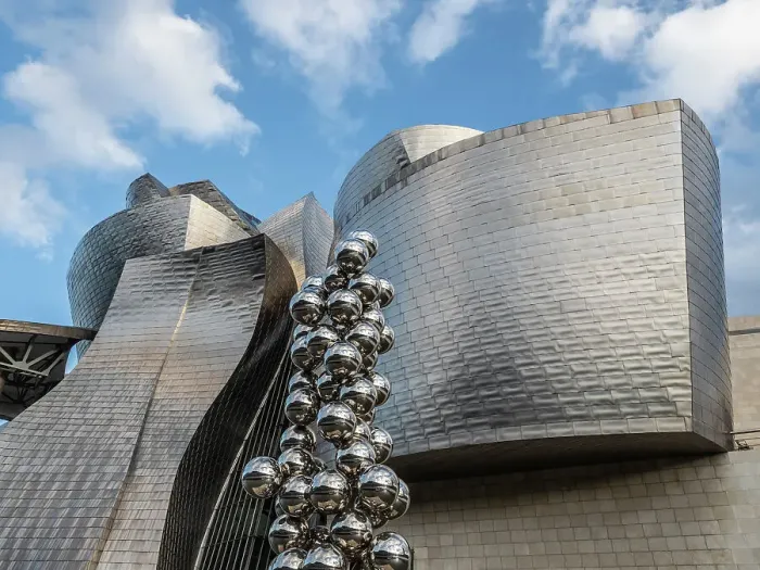 Framed Print : Tall Tree and the Eye, a sculpture by Anish Kapoor, outside the Guggenheim Museum, Bilbao, Basque Country, Spain, Europe Framed Print : Tall Tree and the Eye, a sculpture by Anish Kapoor, outside the Guggenheim Museum, Bilbao, Basque Country, Spain, Europe