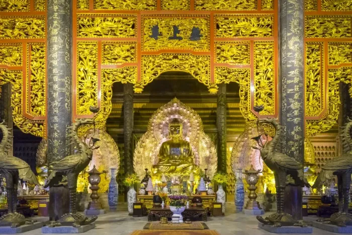 Framed Print : Tam The Hall at Bai Dinh Temple (Chua Bai Dinh), Gia Vien District, Ninh Binh Province Framed Print : Tam The Hall at Bai Dinh Temple (Chua Bai Dinh), Gia Vien District, Ninh Binh Province