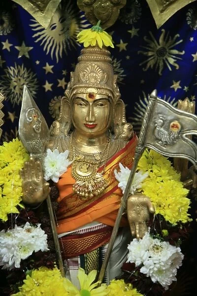 Tamil Hindu Goddess Murugan, Paris, France, Europe