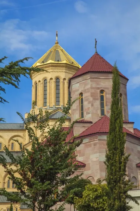 Framed Print : Taminda Sameba Cathedral (Holy Trinity Cathedral), the biggest Orthodox Cathedral in the Caucasus, Tbilisi, Georgia, Caucasus, Central Asia, Asia Framed Print : Taminda Sameba Cathedral (Holy Trinity Cathedral), the biggest Orthodox Cathedral in the Caucasus, Tbilisi, Georgia, Caucasus, Central Asia, Asia