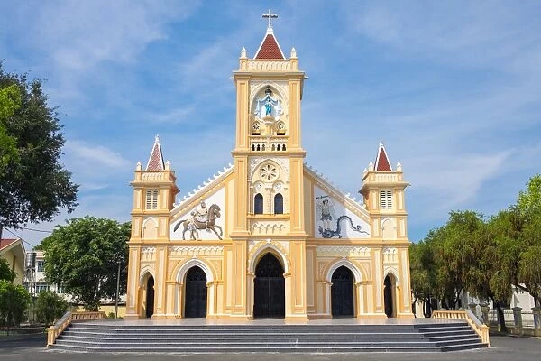 Tan Huong Church, Kon Tum, Kon Tum Province, Vietnam, Indochina, Southeast Asia, Asia
