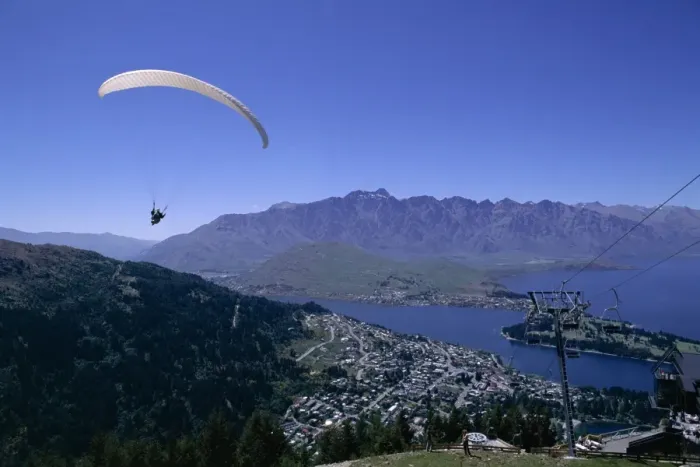 Framed Print : Tandem parapenting Framed Print : Tandem parapenting