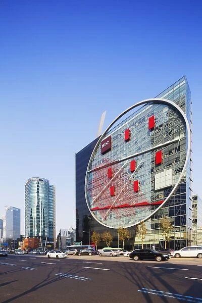Tangent building, Seoul, South Korea, Asia