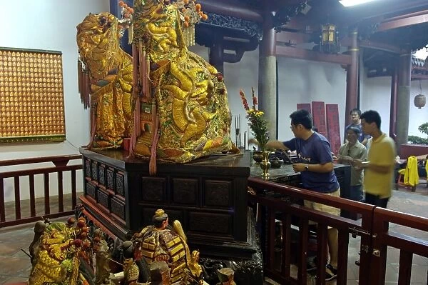 Taoist temple dedicated to Kuang Kung, war god, dating from the Ming dynasty