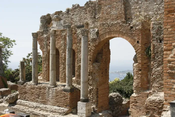 Framed Print : Taormina theater, Taormina, Sicily, Italy, Europe Framed Print : Taormina theater, Taormina, Sicily, Italy, Europe