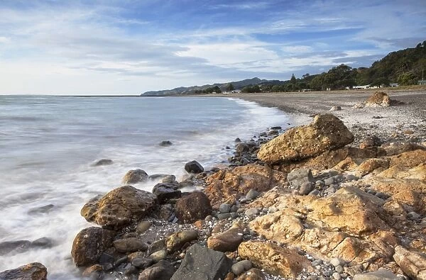 Tapu beach, Coromandel Peninsula, Waikato, North Island, New Zealand, Pacific