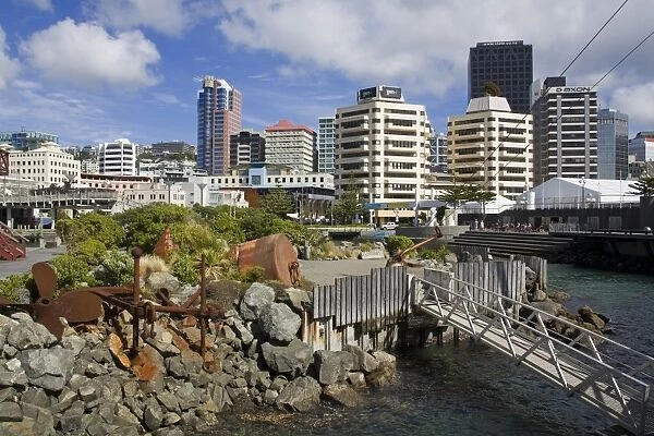 Taranaki Street Wharf, Wellington, North Island, New Zealand, Pacific