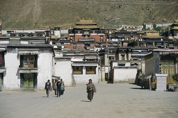 Tashillunpo monastery, Xigaze, Tibet, China, Asia