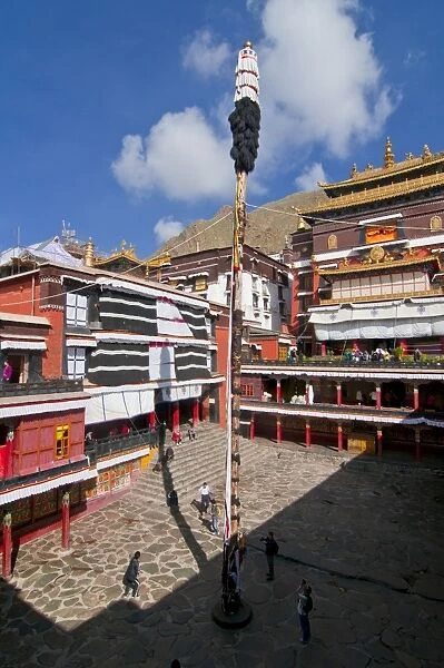 Tashilumpo monastery, Shigatse, Tibet Autonomous Region, China, Asia