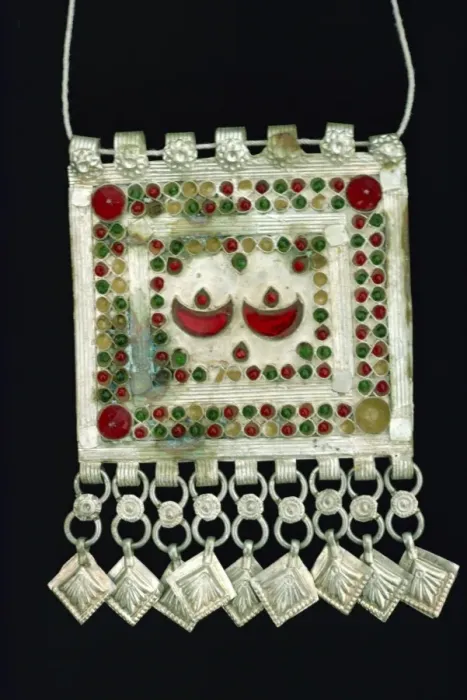 Framed Print : Taveezona pendant from North West Frontier Province, M Framed Print : Taveezona pendant from North West Frontier Province, M