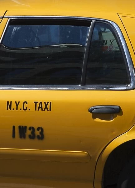 Taxi cab, Manhattan