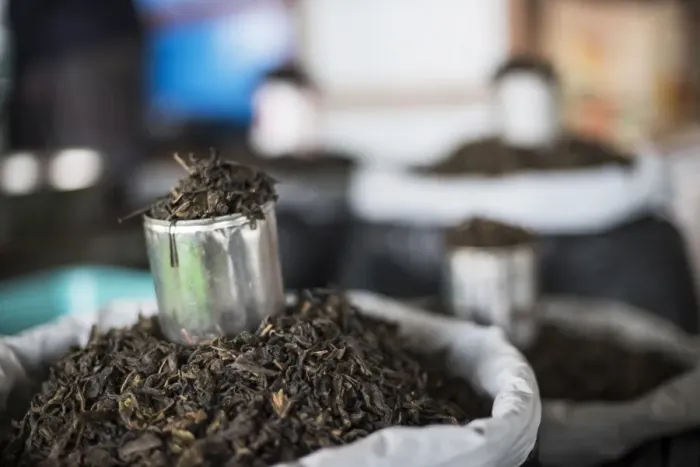 Framed Print : Tea leaves in Hpa An Morning Market, Kayin State (Karen State), Myanmar (Burma), Asia Framed Print : Tea leaves in Hpa An Morning Market, Kayin State (Karen State), Myanmar (Burma), Asia