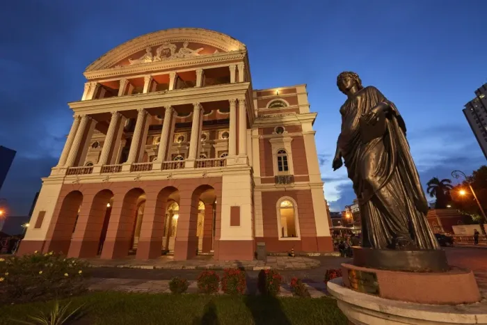 Framed Print : Teatro Amazonas in Manaus, Brazil, South America Framed Print : Teatro Amazonas in Manaus, Brazil, South America